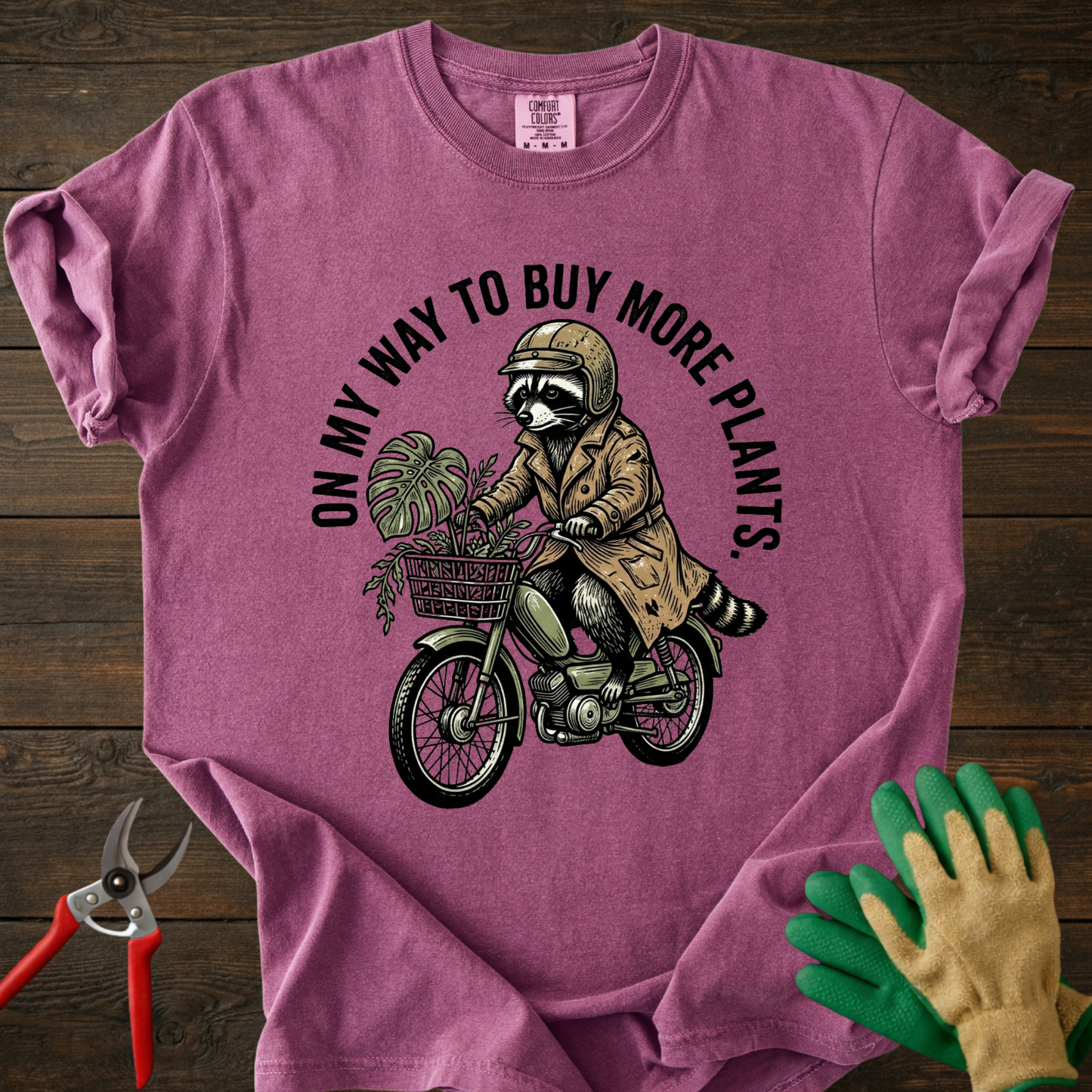 On My Way to Buy More Plants T-shirt