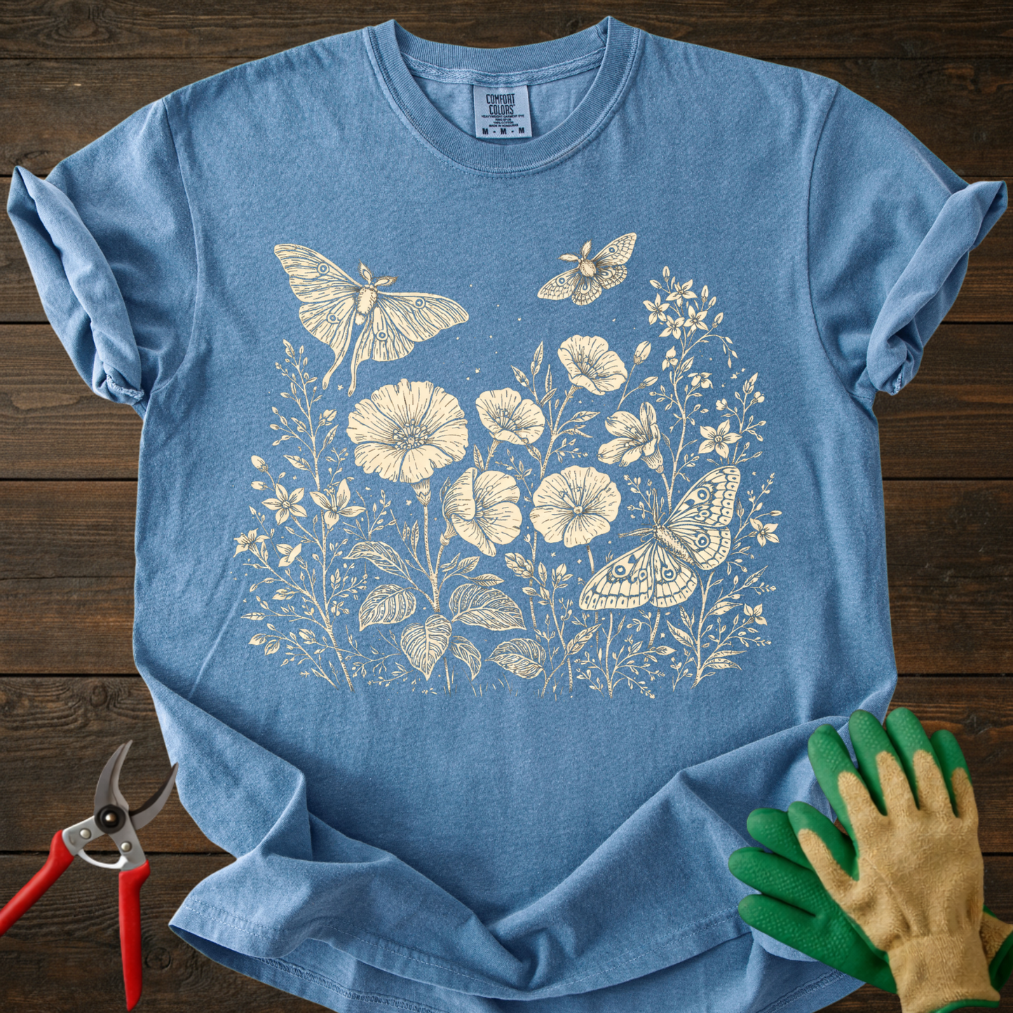 Botanical Moths T-Shirt