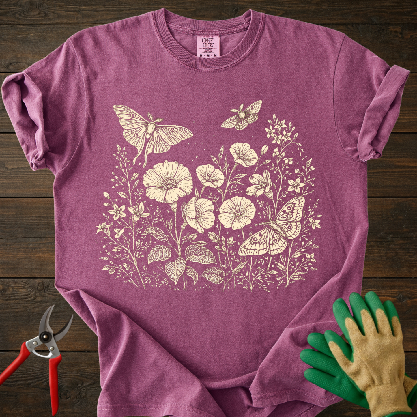 Botanical Moths T-Shirt