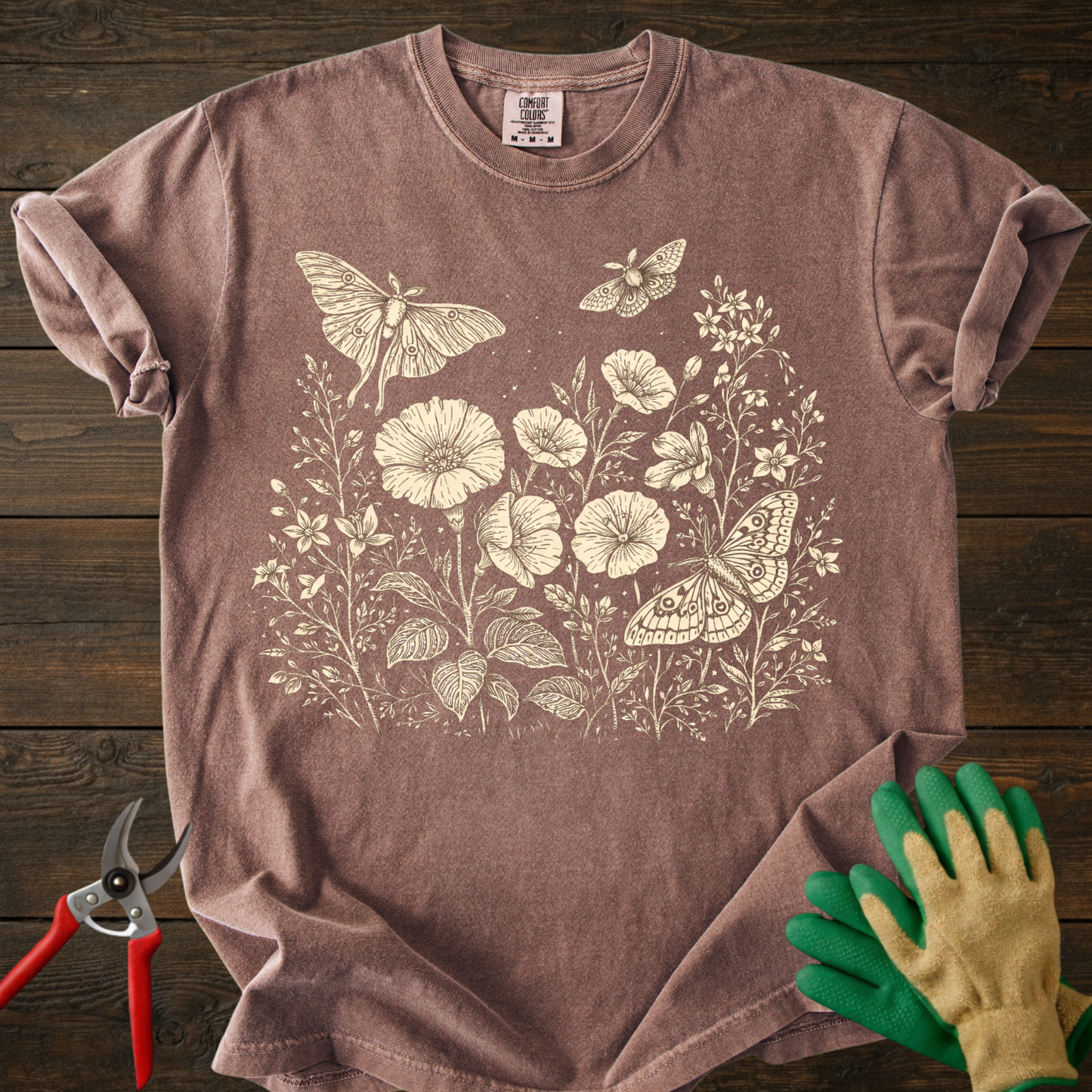 Botanical Moths T-Shirt