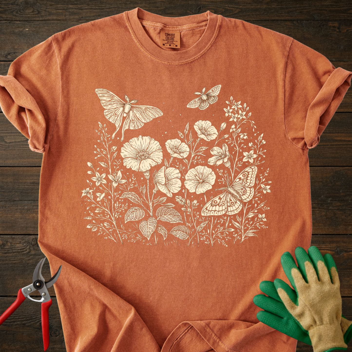 Botanical Moths T-Shirt