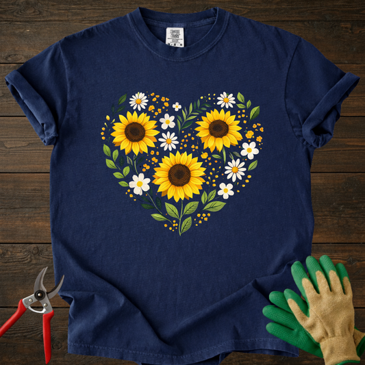 Sunflower Heart T-Shirt