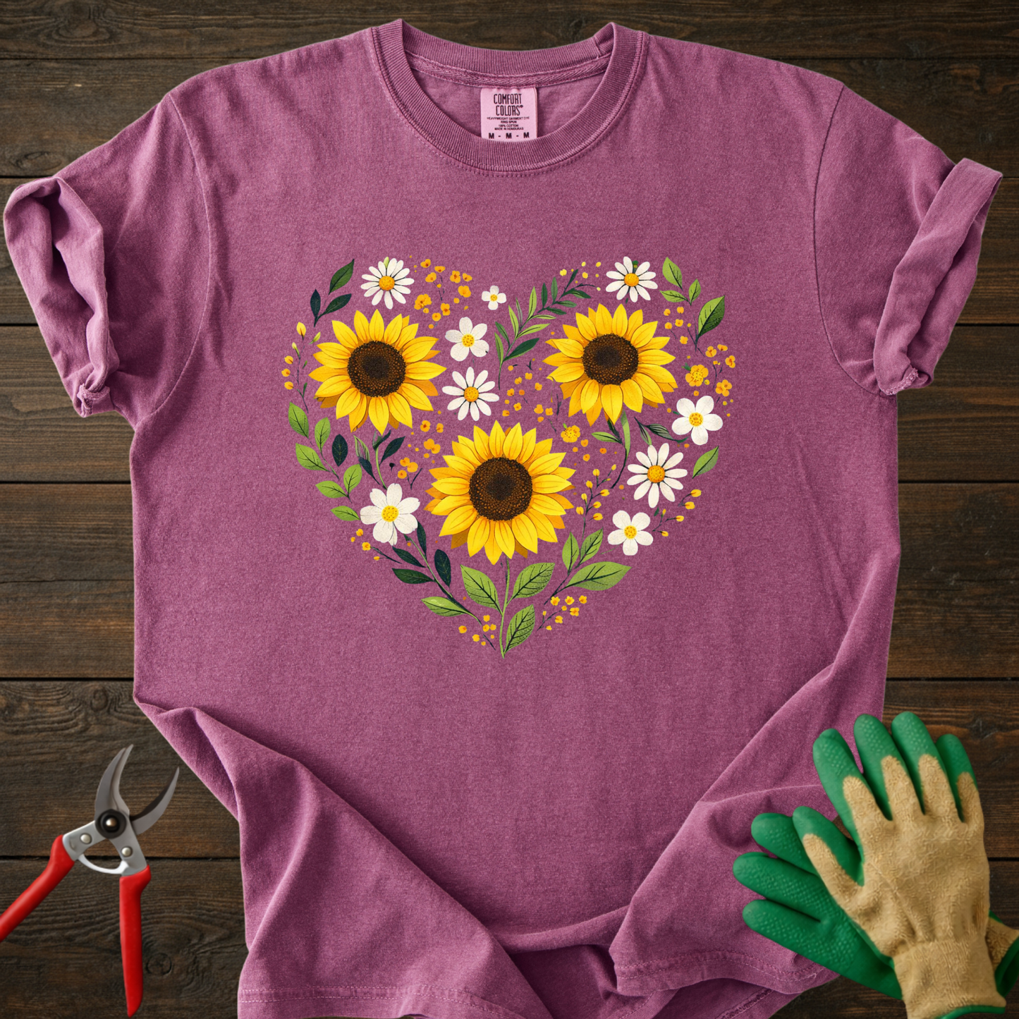 Sunflower Heart T-Shirt