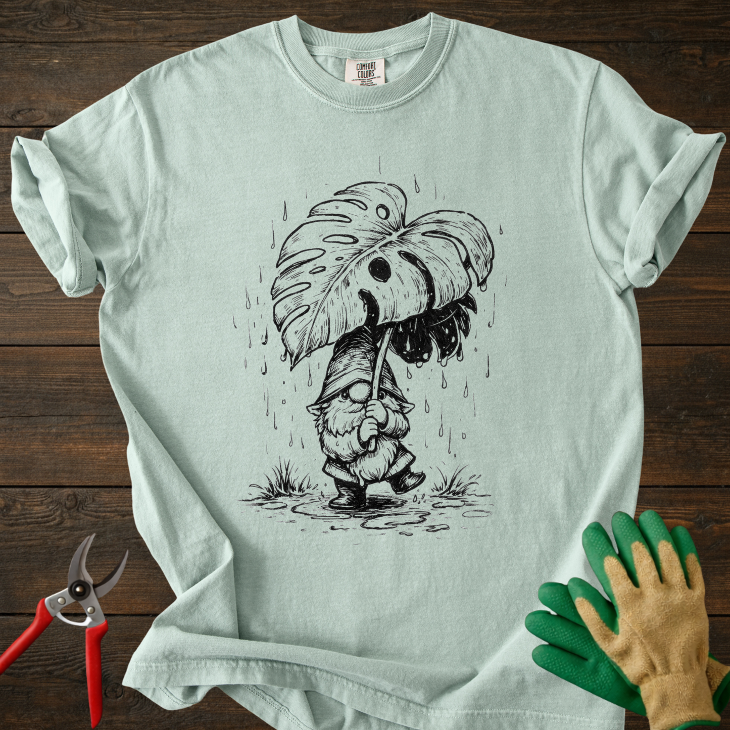 Rainy Day Gnome T-Shirt