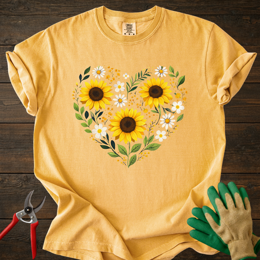 Sunflower Heart T-Shirt