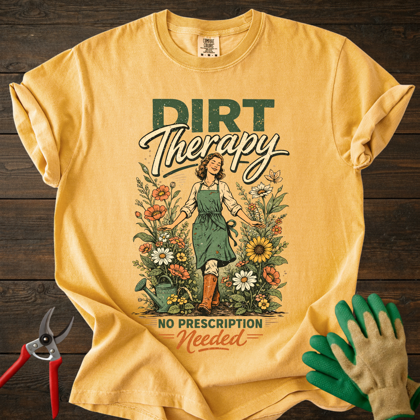 Dirt Therapy: No Prescription Needed T-Shirt