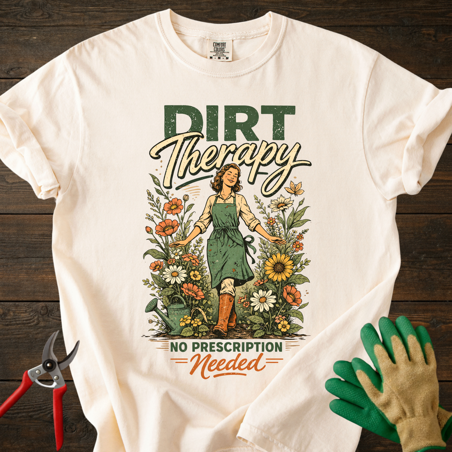 Dirt Therapy: No Prescription Needed T-Shirt