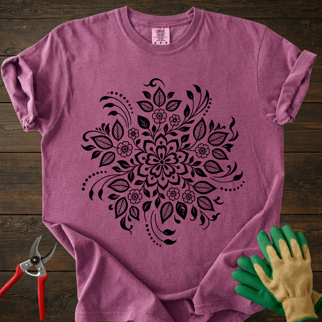 Mandala Floral T-Shirt