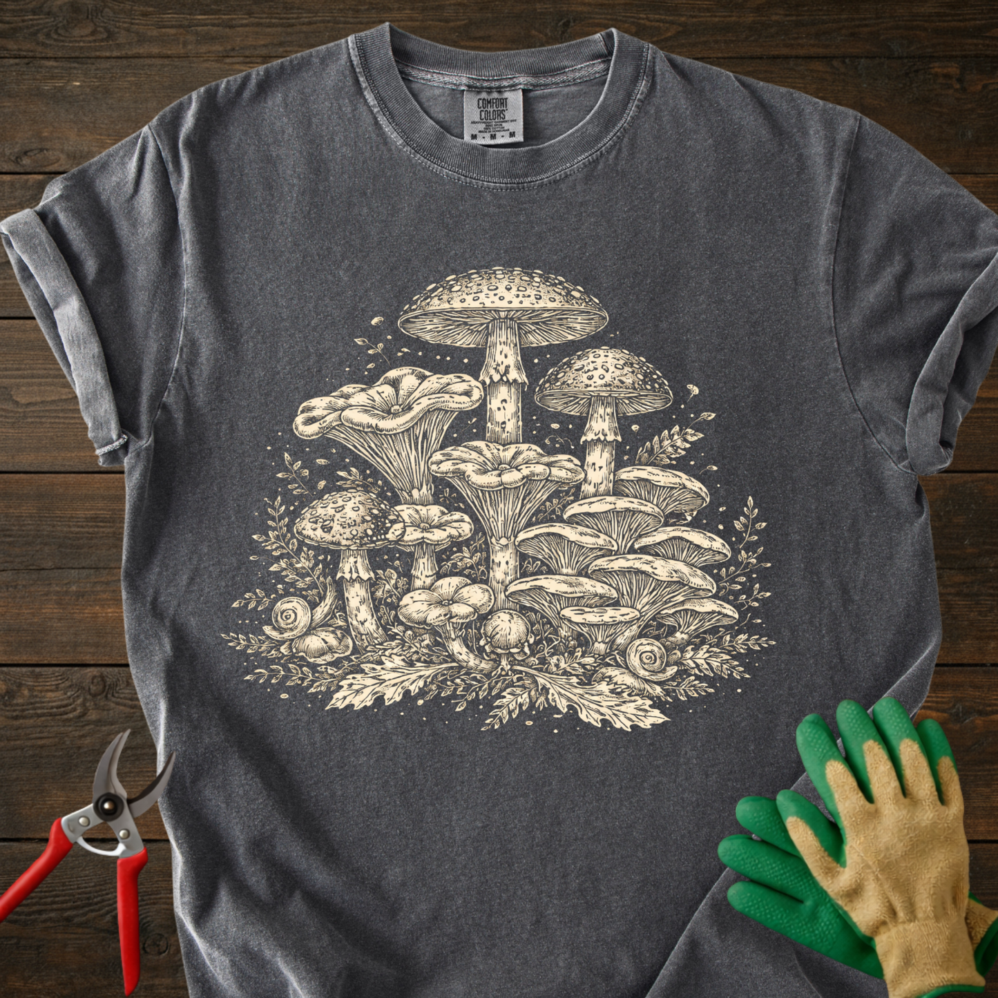 Botanical Fungi T-Shirt