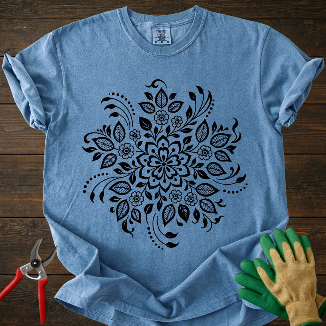 Mandala Floral T-Shirt