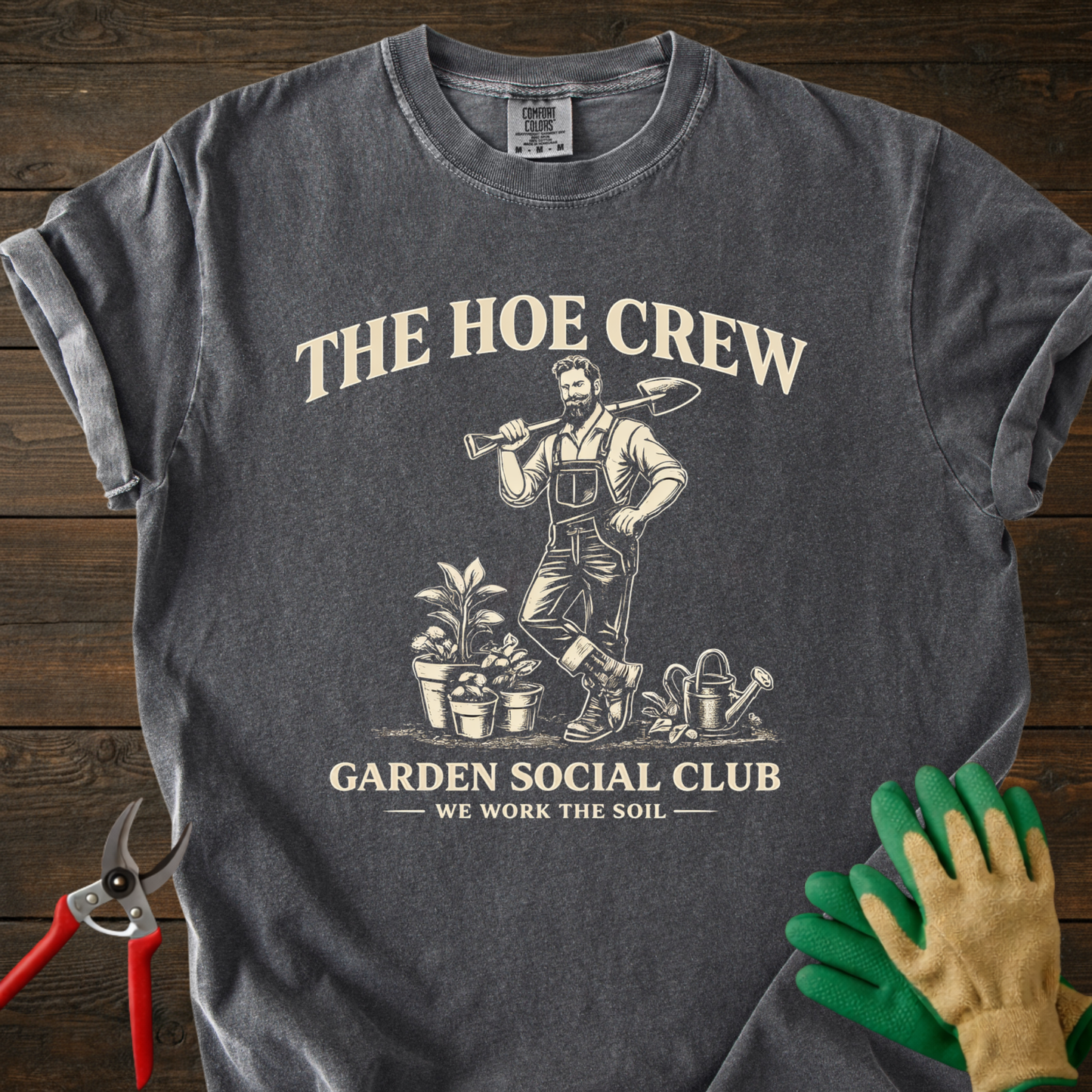 The Hoe Crew Garden Social Club T-Shirt
