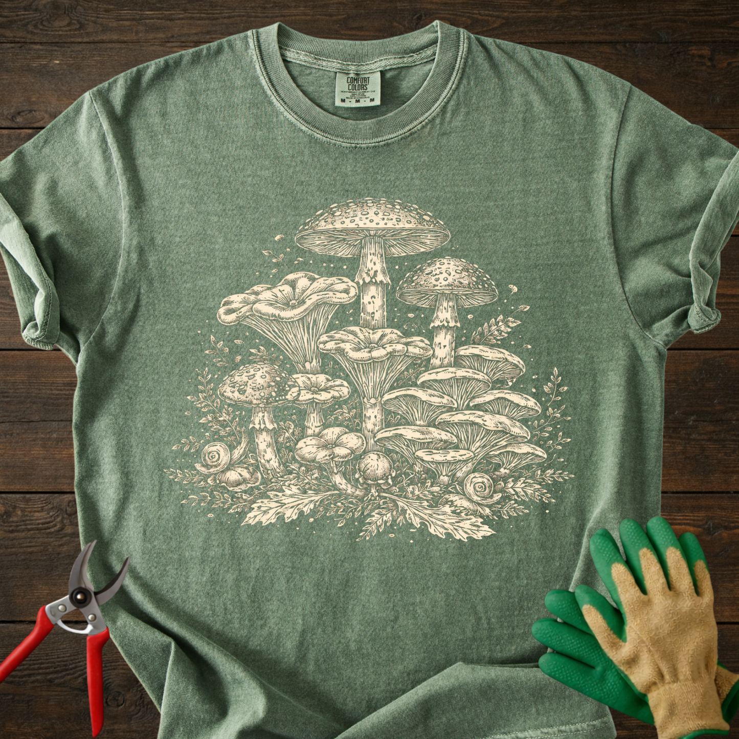 Botanical Fungi T-Shirt