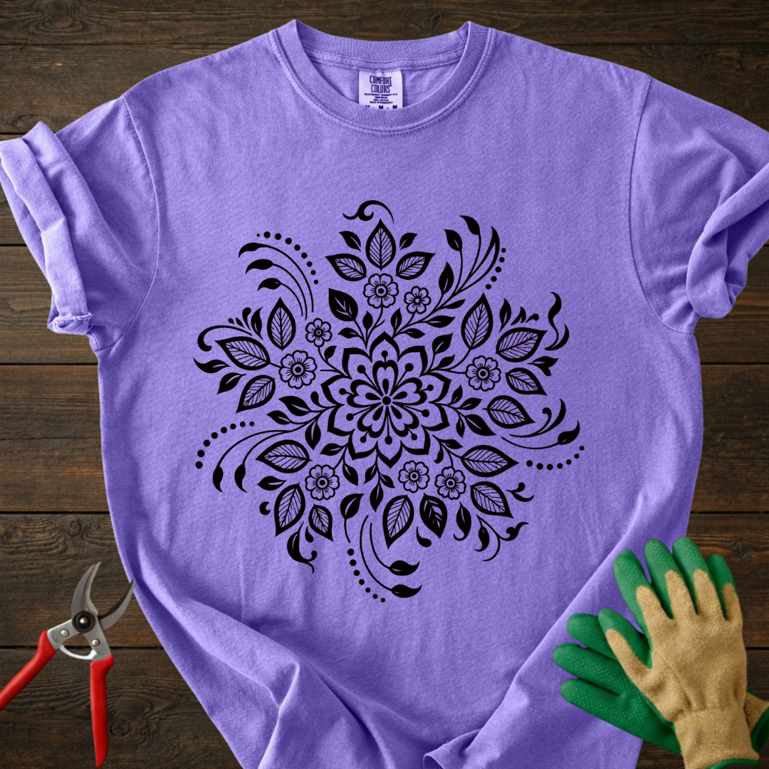 Mandala Floral T-Shirt