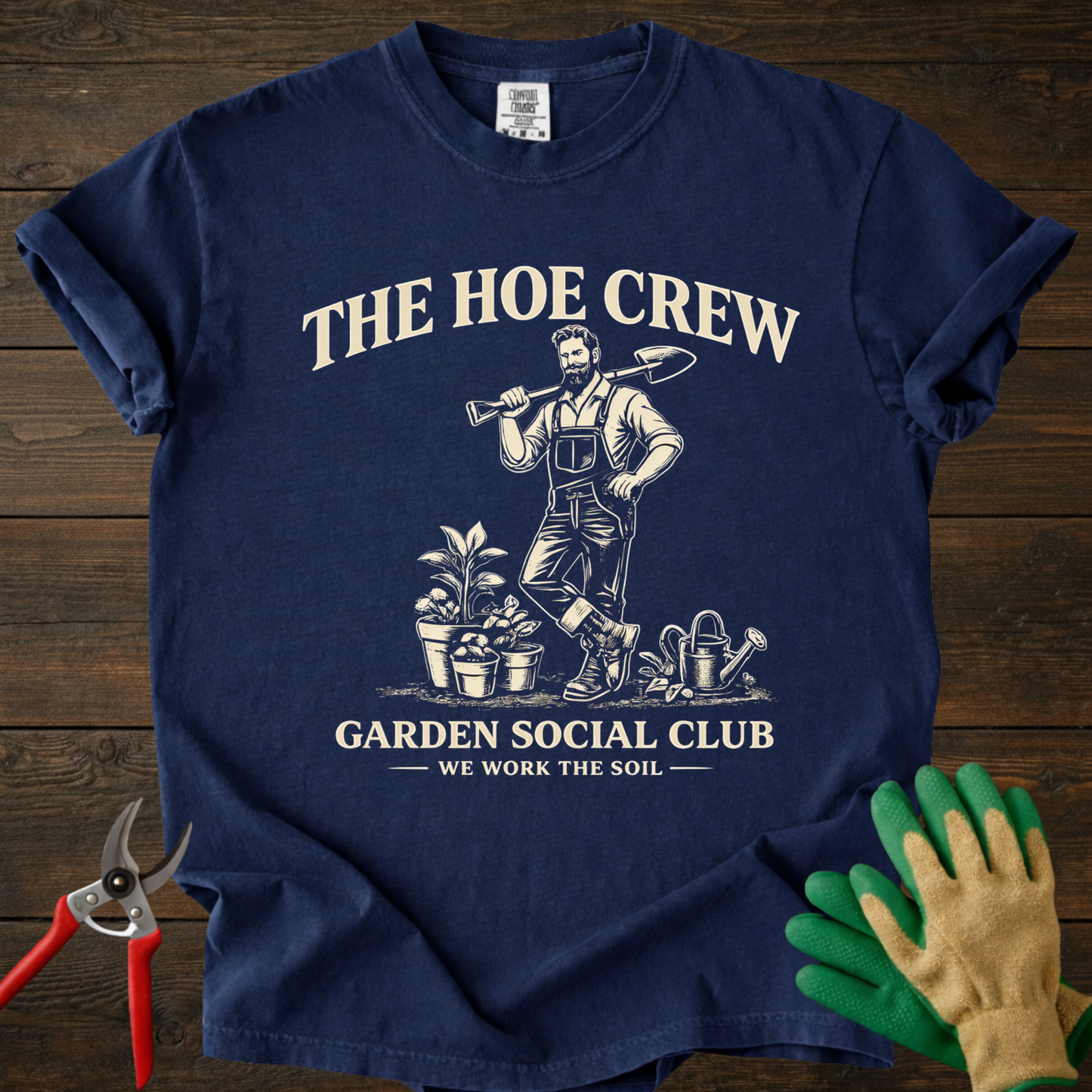 The Hoe Crew Garden Social Club T-Shirt