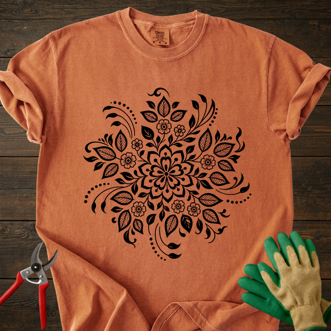 Mandala Floral T-Shirt