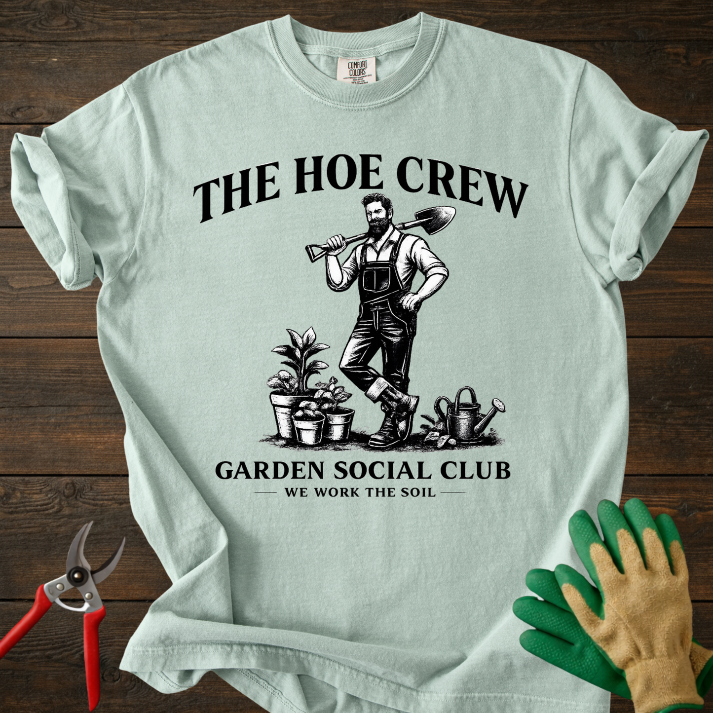 The Hoe Crew Garden Social Club T-Shirt
