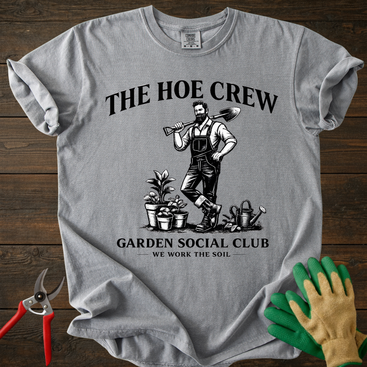 The Hoe Crew Garden Social Club T-Shirt
