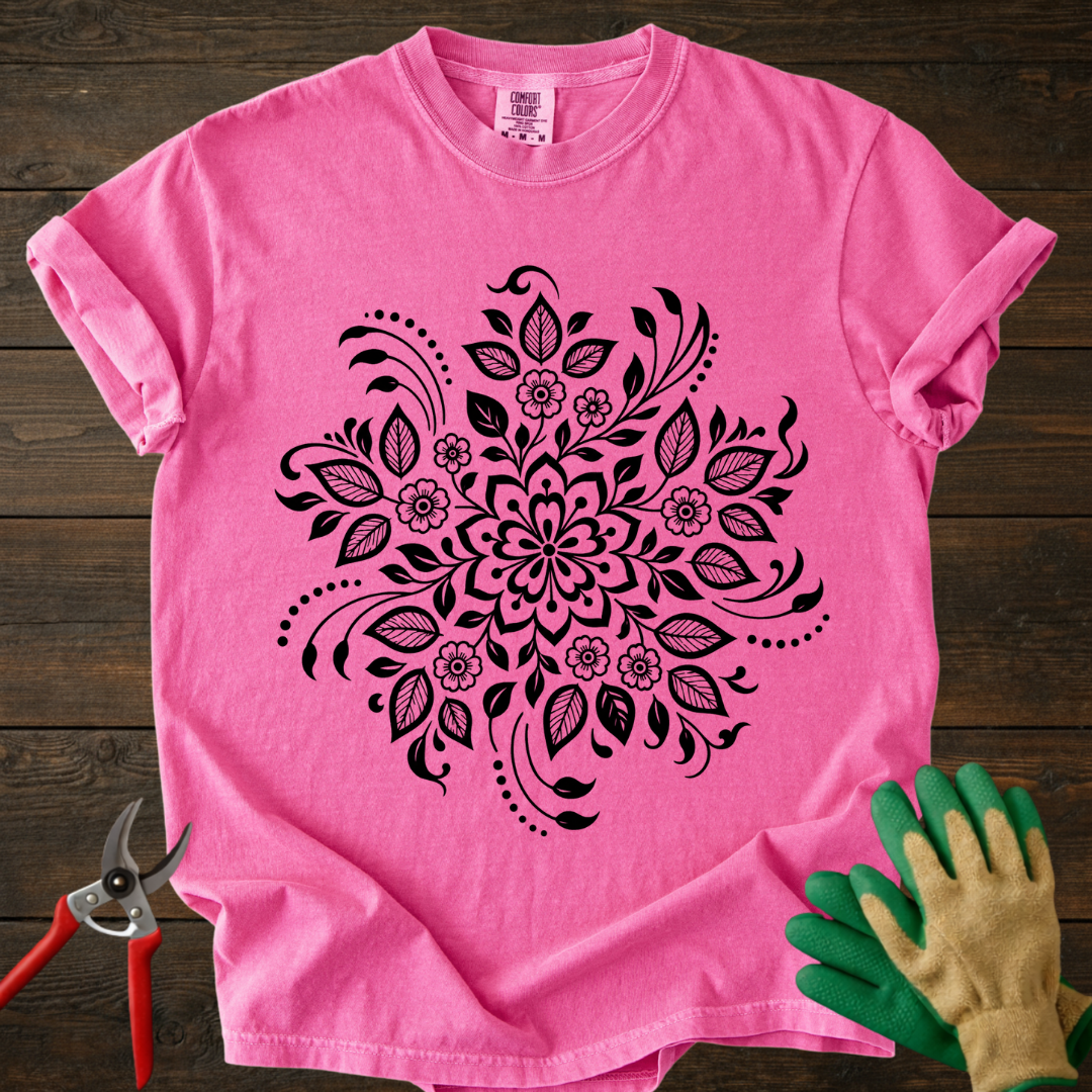 Mandala Floral T-Shirt