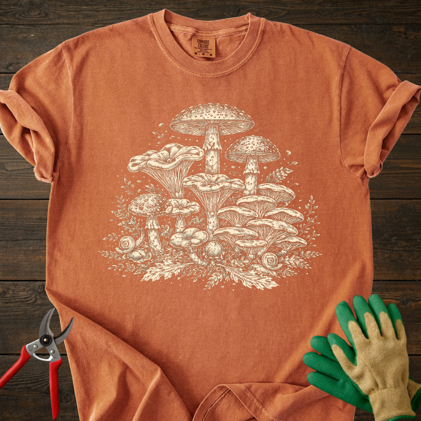 Botanical Fungi T-Shirt