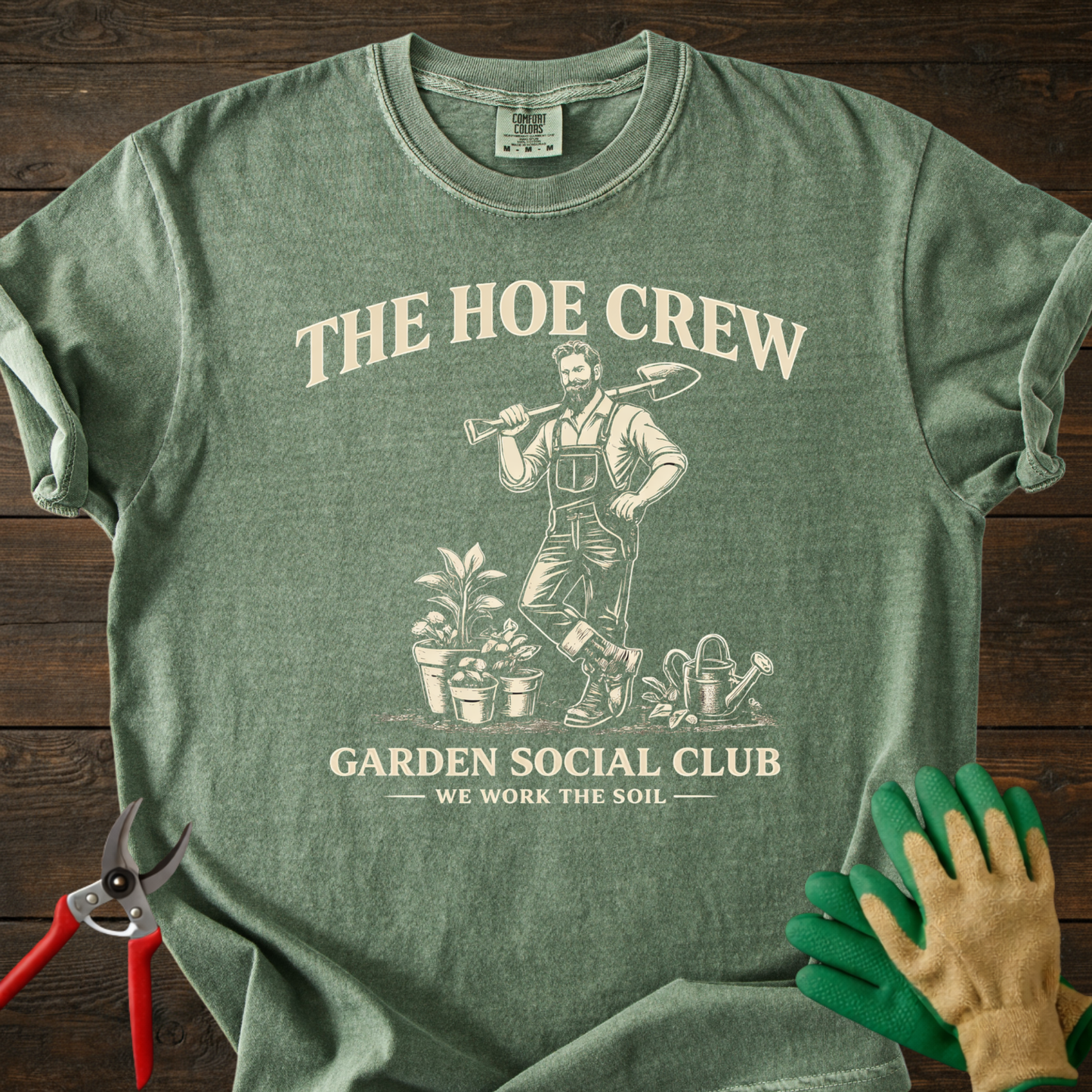 The Hoe Crew Garden Social Club T-Shirt
