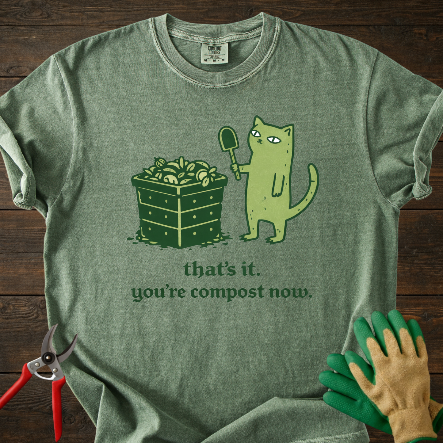 Compost Cat T-Shirt