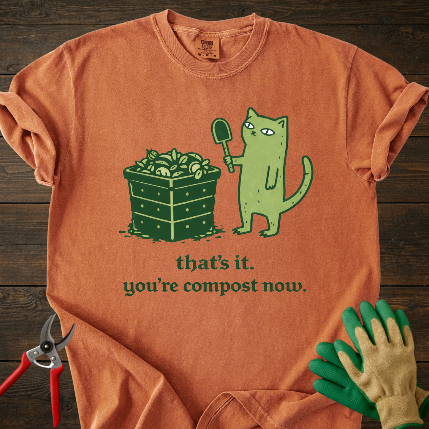 Compost Cat T-Shirt