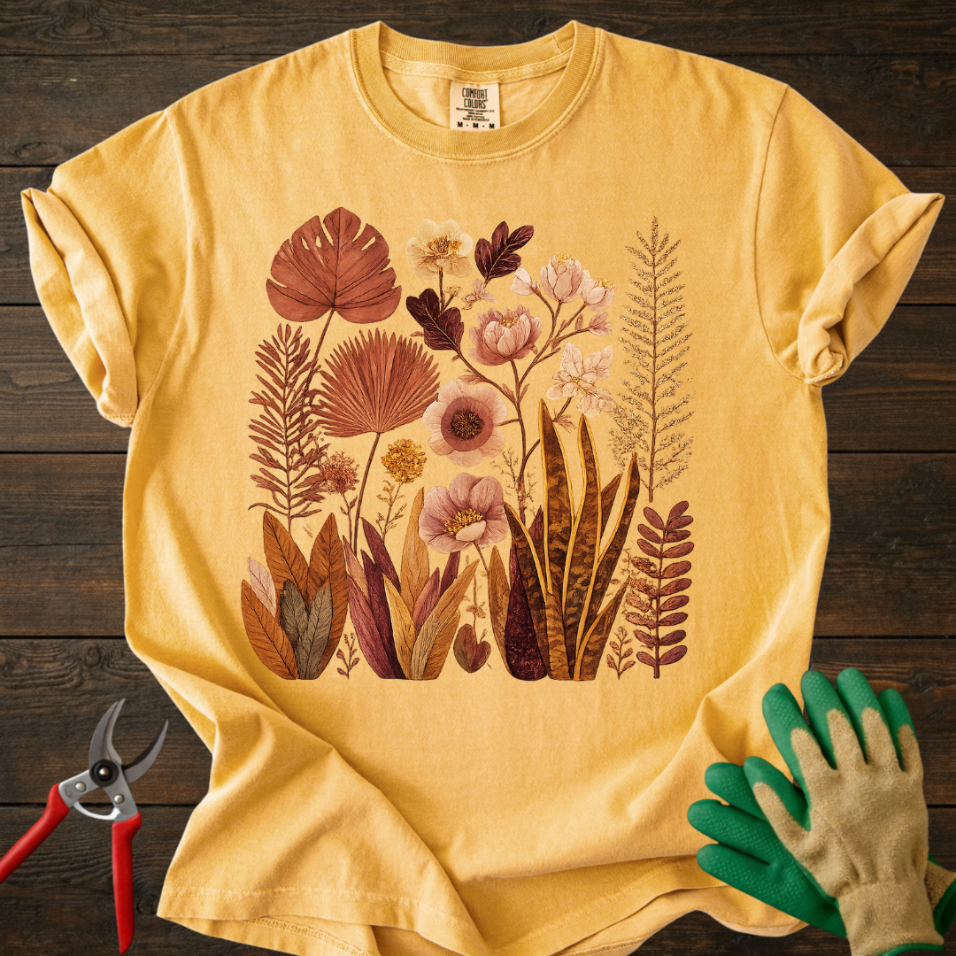 Vintage Botanical Plant T-Shirt